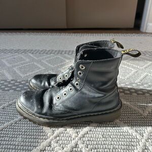 Dr. Martens Black Leather Boots